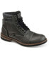 ფოტო #1 პროდუქტის Men's Yukon Wide Width Tru Comfort Foam Lace-up Cap Toe Ankle Boot
