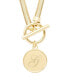 Фото #1 товара Izzy Toggle Initial Necklace