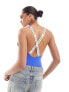 Фото #5 товара Tommy Jeans Strap Bodysuit in Blue