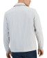 Фото #2 товара Men's Snap-Front Nylon Shirt Jacket