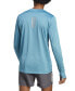 Фото #5 товара Men's Own the Run Performance AEROREADY Long-Sleeve T-Shirt