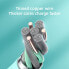 Фото #6 товара Kabel przewód do iPhone USB-A - Lightning 3A wskaźnik ładowania 2m zielony