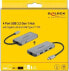 Фото #4 товара HUB USB Delock 1x RJ-45 1x USB-C PD + 3x USB-A 3.2 Gen1 (63252)