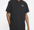Фото #4 товара Поло спортивное Nike Sportswear Лого с чистым цветом POLO черного цвета CJ4457-010