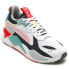 Фото #2 товара Puma RsX Parisian Lace Up Mens White Sneakers Casual Shoes 38689301