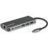 Фото #1 товара StarTech.com USB C Multiport Adapter - Portable USB-C Dock to 4K HDMI - 2-pt USB 3.0 Hub - SD/SDHC - GbE - 60W PD Pass-Through - USB Type-C/Thunderbolt 3 - REPLACED BY DKT30CHSDPD1 - Wired - USB 3.2 Gen 1 (3.1 Gen 1) Type-C - 10,100,1000 Mbit/s - IEEE 802.3 - IEEE 802