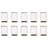 Lindy USB Typ C Port Blockers - white - 10pcs - USB Type-C - White - 10 pc(s)