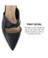 Фото #8 товара Women's Enniss Twist Pointed Toe Flats