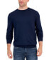 Men's Long-Sleeve Crewneck Merino Sweater, Created for Macy's
