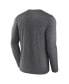 ფოტო #2 პროდუქტის Men's Heather Charcoal Vegas Golden Knights Special Edition 2.0 Scoring Chance Long Sleeve T-shirt