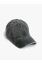 Фото #2 товара Basic Kep Şapka Eskitme Görünümlü Dikiş Detaylı