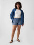 Фото #5 товара Low Rise Y2K Cargo Denim Shorts