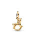 ფოტო #1 პროდუქტის Cubic Zirconia Rocking Unicorn Dangle Charm