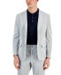 Фото #1 товара Men's Modern-Fit Stretch Heathered Knit Suit Jacket, Created for Macy's