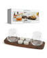 Фото #1 товара Whiskey Serving Tray Chilling Stone Set
