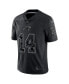 Фото #3 товара Men's Sam Darnold Black Carolina Panthers RFLCTV Limited Jersey