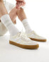 Фото #2 товара Levi's Sneak trainer in cream suede mix with gum sole