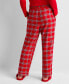 ფოტო #4 პროდუქტის Women's Plaid Flannel Pajama Pants XS-3X, Created for Macy's