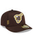 Men's Brown San Diego Padres 2024 Clubhouse Low Profile 59FIFTY Fitted Hat