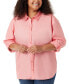 ფოტო #1 პროდუქტის Plus Size Amanda Shirt