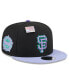 Men's Black/Purple San Francisco Giants Grape Big League Chew Flavor Pack 9FIFTY Snapback Hat