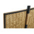 Настенный декор DKD Home Decor Чёрный Коричневый Веер Бамбук Тропический (42 x 3 x 60 cm)