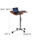 Фото #4 товара Angle And Height Adjustable Mobile Laptop Computer Table With Top