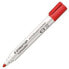 Felt-tip pens Staedtler Lumocolor 351-2 Whiteboard White Red (10 Units) (1 Unit)