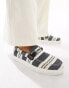 Фото #1 товара ASOS DESIGN loafers in navy stripe