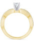 ფოტო #3 პროდუქტის Diamond Engagement Ring (5/8 ct. t.w.) in 14k Gold