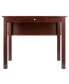 Фото #4 товара Perrone 34.06" Wood High Table with Drop Leaf
