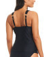 Фото #1 товара Women's Grommet-Detail Tankini Top