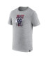 ფოტო #3 პროდუქტის Men's Gray Paris Saint-Germain Just Do It T-shirt