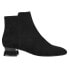 Фото #1 товара VANELi Pensee Square Toe Zippered Booties Womens Black Casual Boots PENSEE312248
