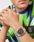 Men's Wildcat Gold-Tone, Silver-Tone Stainless Steel Bracelet Watch 40mm
