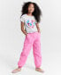 Girls Parachute Cargo Pants, Created for Macy's Розовый, XL - фото #1