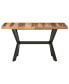 Фото #2 товара Dining Table 55.1"x27.6"x29.5" Solid Wood with Honey Finish