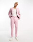 Twisted Tailor kei suit jacket in dusty pink