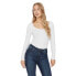 ფოტო #1 პროდუქტის VERO MODA Maxy My SofU Neck long sleeve T-shirt