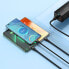 Фото #9 товара Kabel przewód 3w1 USB do USB-C / iPhone Lightning / micro USB 1.2m - czarny