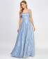 Фото #1 товара Juniors' Sequin-Embellished Ball Gown, Created for Macy's