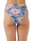 Фото #2 товара Juniors' Jadia Floral Long Beach Bikini Bottoms