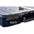 raaco CarryLite 55 - Tool box - Polycarbonate (PC),Polypropylene - Blue,Transparent - 10 kg - Hinge - 413 mm