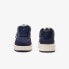 Lacoste Ace Clip 223 4 SMA Mens Blue Suede Lifestyle Sneakers Shoes