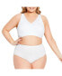 Фото #2 товара Plus Size Cooling Wire Free Bra