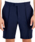 ფოტო #3 პროდუქტის Men's Alfatech Regular-Fit Pintucked 10" Suit Shorts, Created for Macy's