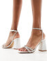 Фото #8 товара Be Mine Abina embellished sandals in ivory satin
