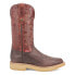 Фото #1 товара Dingo Horn Embroidered Round Toe Cowboy Mens Brown Casual Boots DI609-200