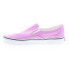 Фото #5 товара Vans Classic Slip-On VN0A33TB3SQ Mens Pink Canvas Lifestyle Sneakers Shoes 7.5