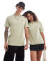 Фото #1 товара Vans left chest logo short sleeved t-shirt in beige